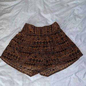 Tribal Print Shorts